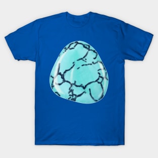 Turquoise Crystal Birthstone T-Shirt